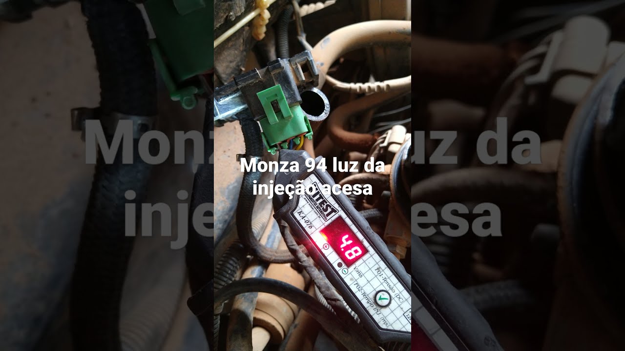 Luz da inje&ccedil;&atilde;o acesa, Monza, #shorts