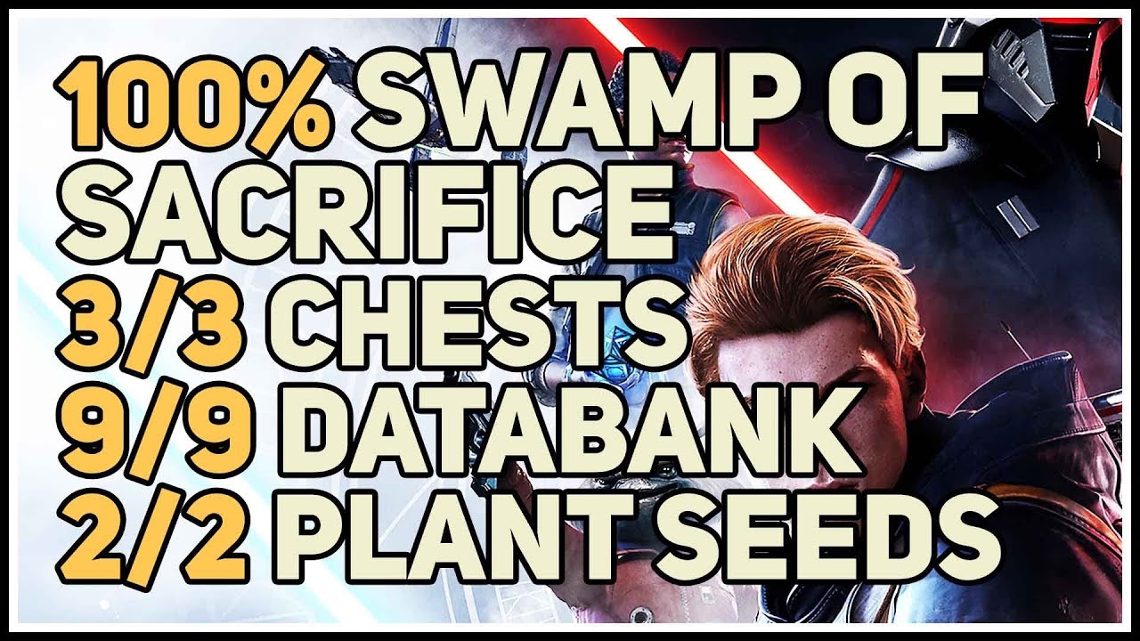 Dathomir Swamp of Sacrifice 100% Explored Chests Secrets and Echo Star Wars