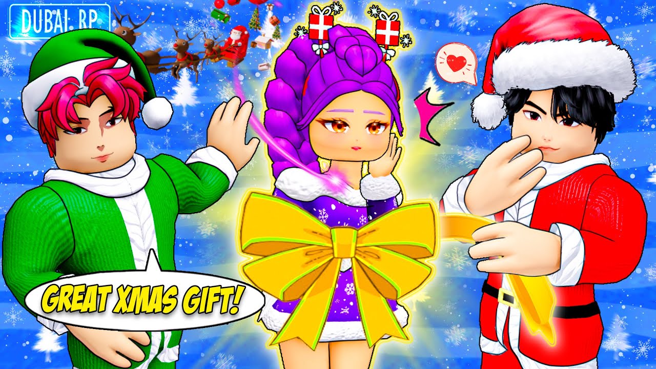 STUCK With TWO SANTA SAJA BOYS Who WILL Win My HEART!? |💖Kpop Demon Hunter💖| CHRISTMAS STORY