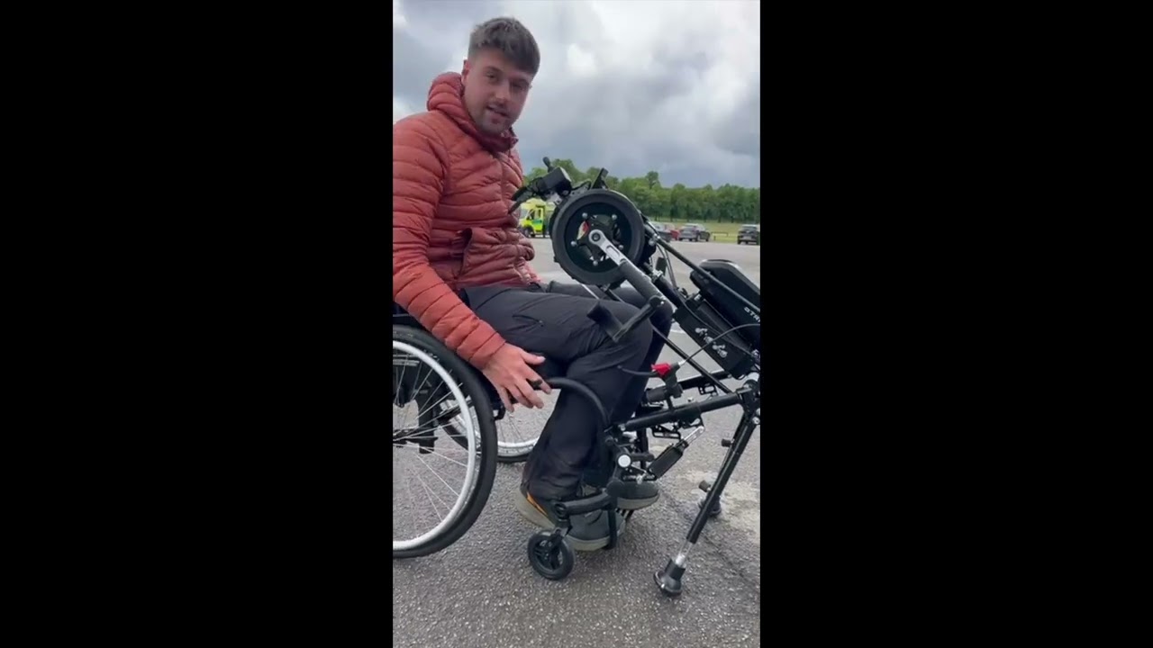 Stricker Handcycle - How to fit to your wheelchair.