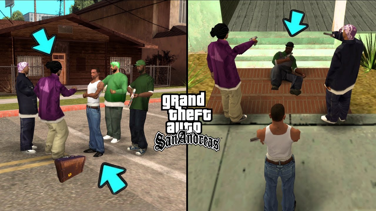 This Is What Happens If The Ballas Joins Grove Street In GTA San Andreas?