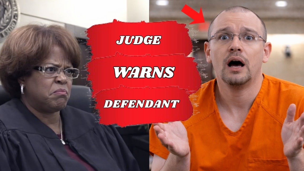 &ldquo;Judge WARNS Defendant: Even If SHE Called You&hellip; JAIL!&rdquo;