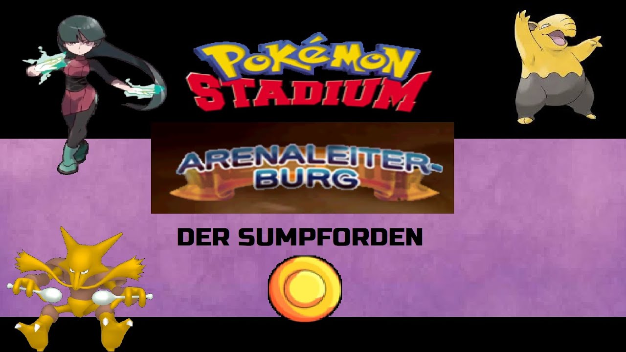 Pokemon Stadium Finale um den Sumpforden