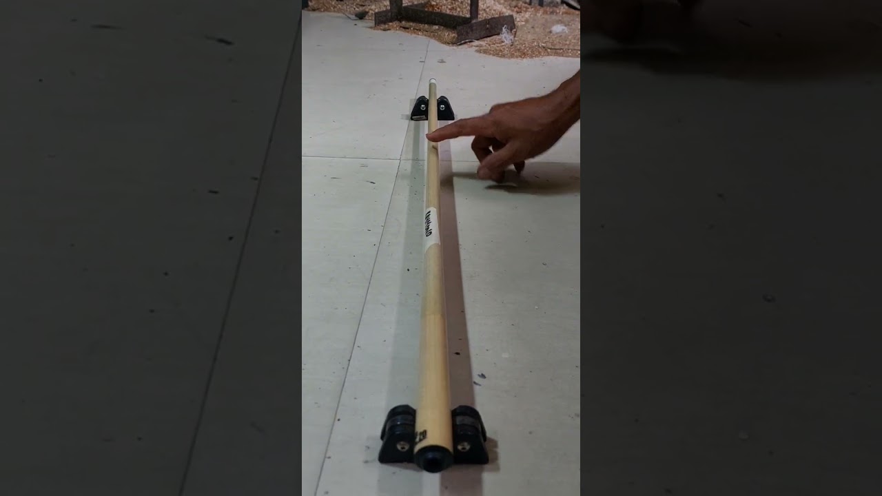 Warped Cue Shaft (To Straighten)_ Router, Part 01
