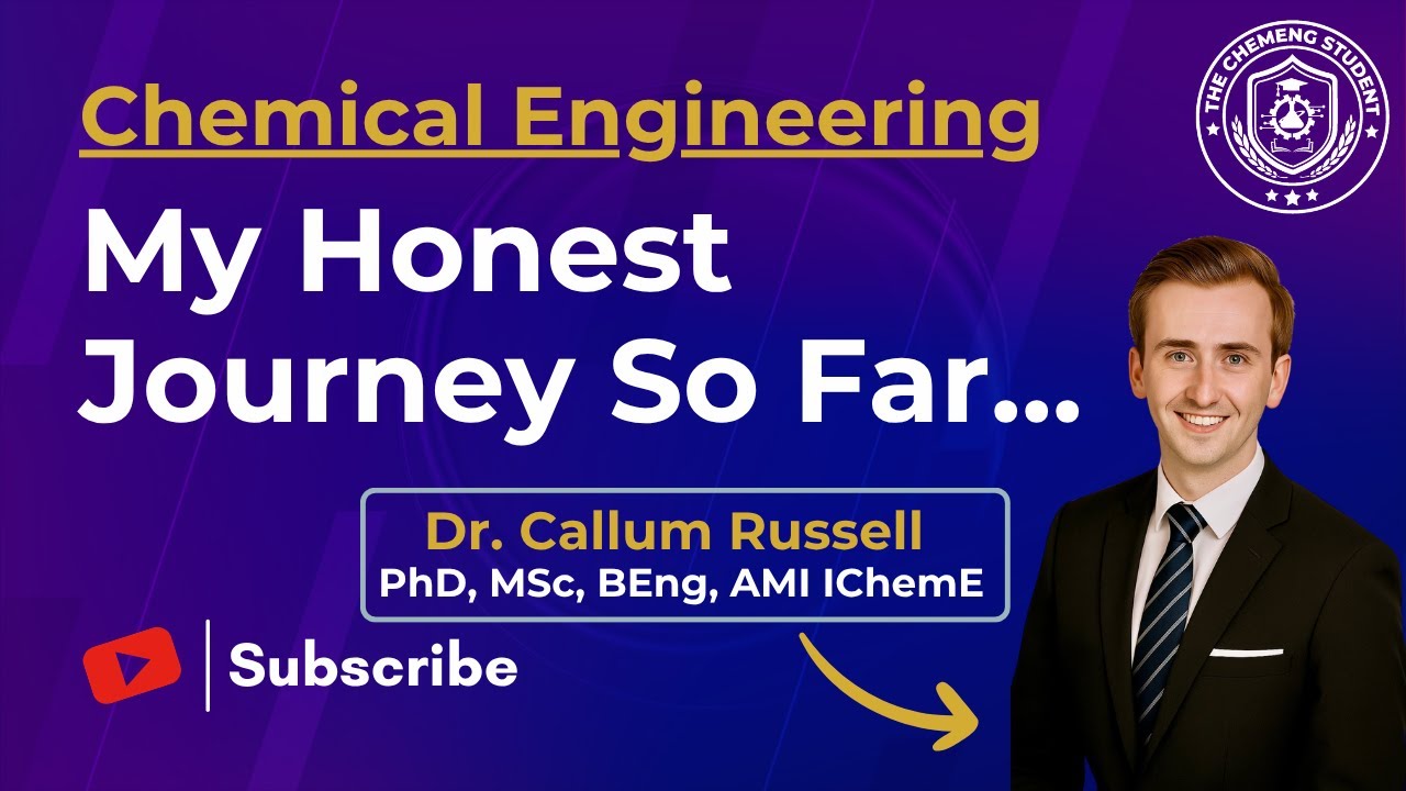 From STRUGGLING Student to RESPECTED Lecturer in Chemical Engineering!