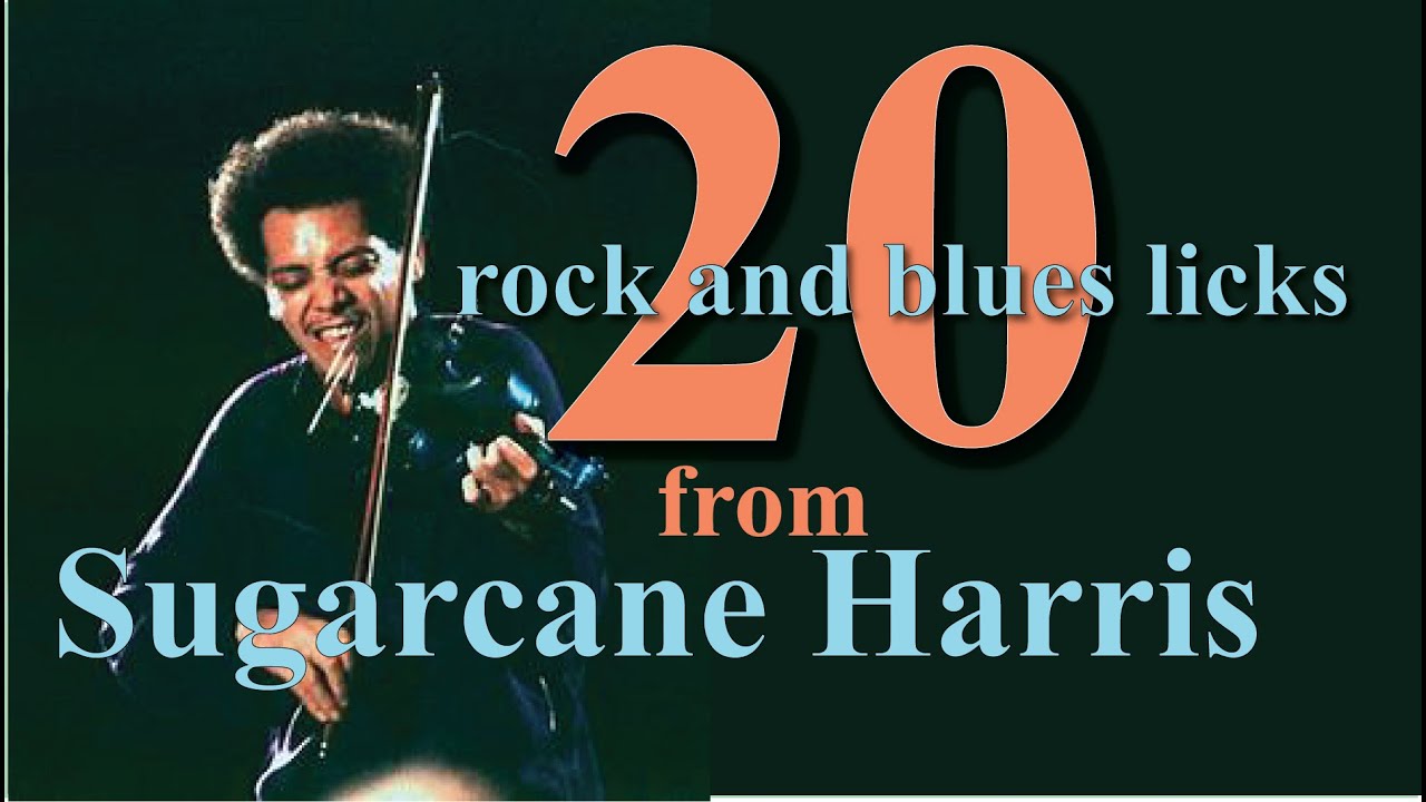 20 рок- и блюзовых скрипичных фраз от Sugarcane Harris