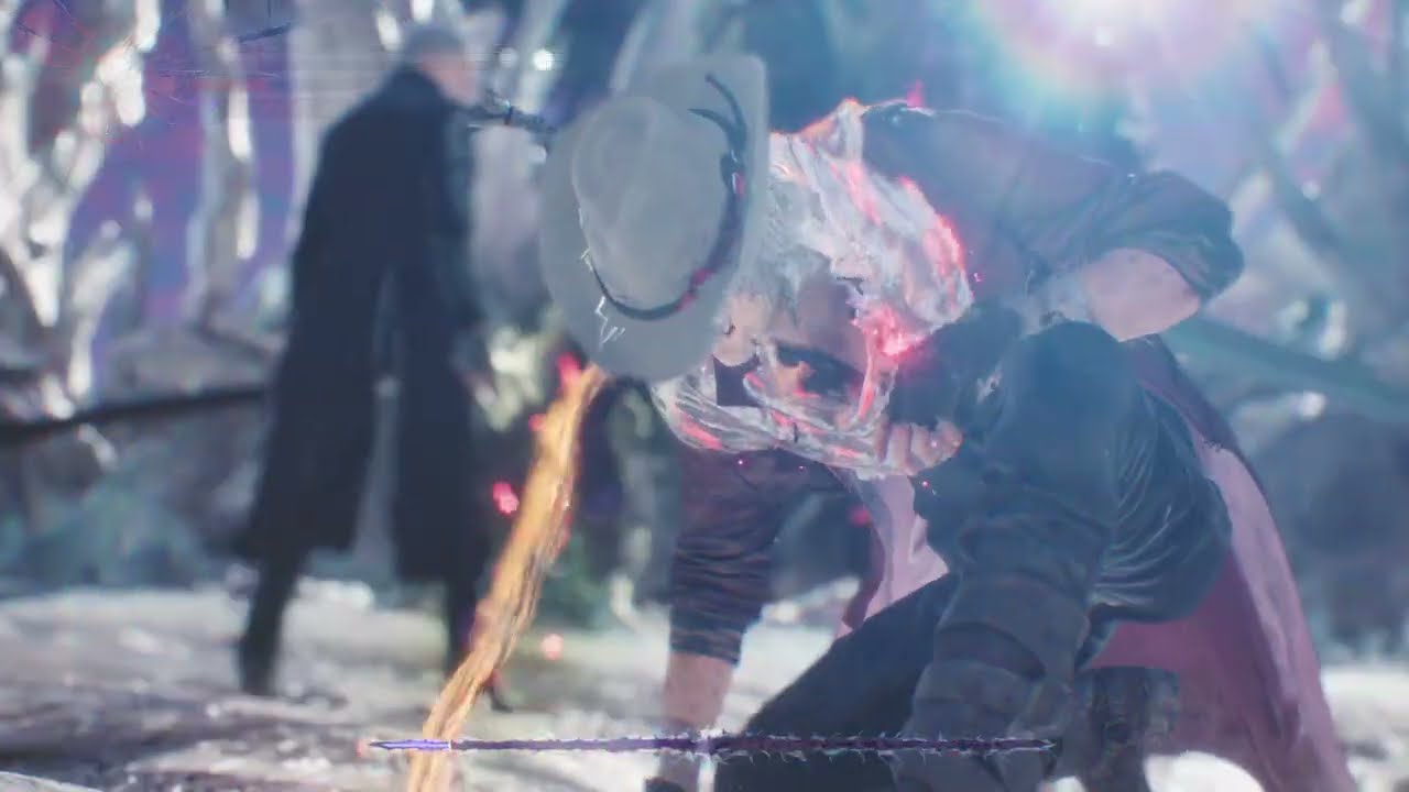 Devil May Cry 5 (Hell and Hell) Mission 19 with Super Dante (Highway to Hell Trophy Achievement)