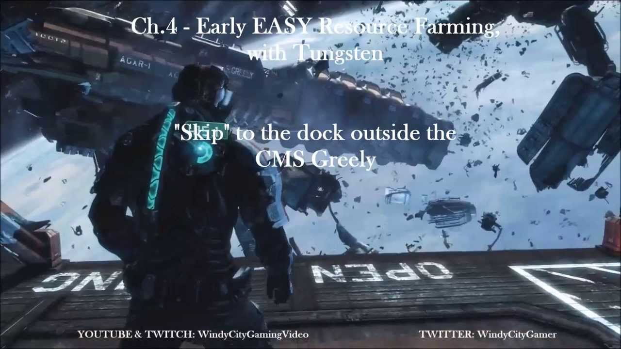 Dead Space 3 Chapter 4 -EASY Resource Farming