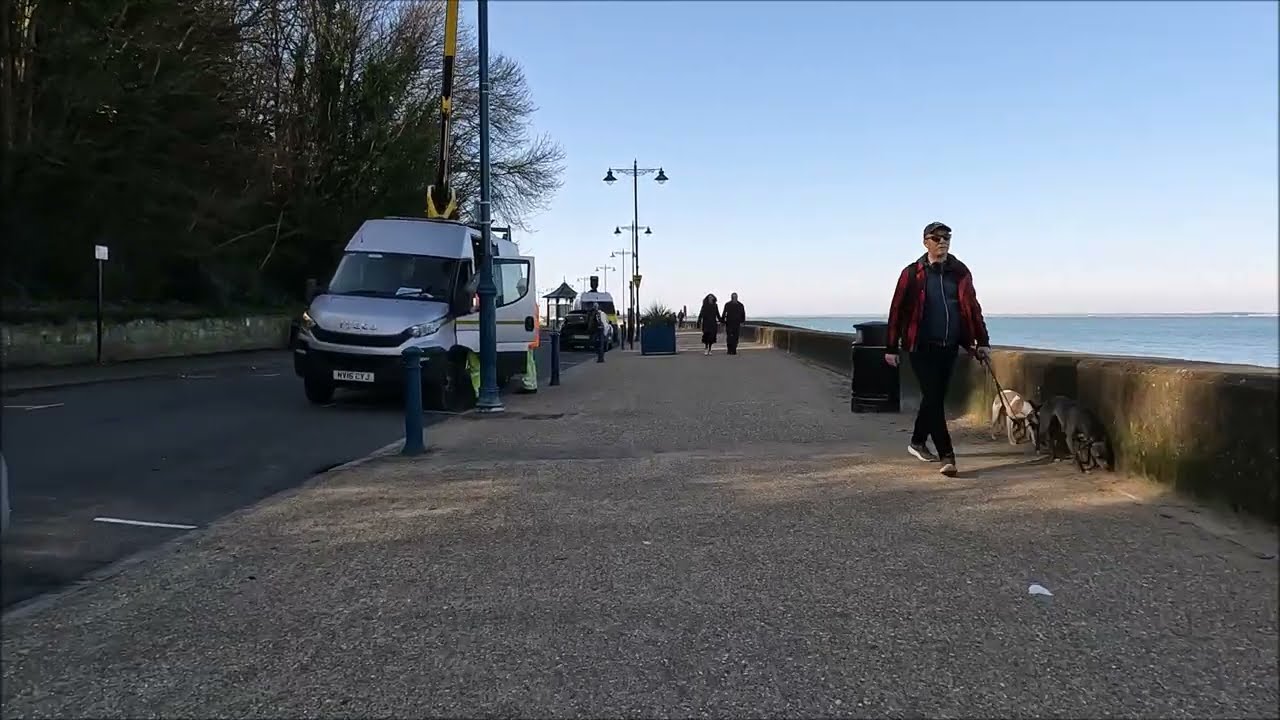 Virtual Walk - Appley Tower To Ryde Transport Interchange - Isle Of Wight - March 2025 | kittikoko