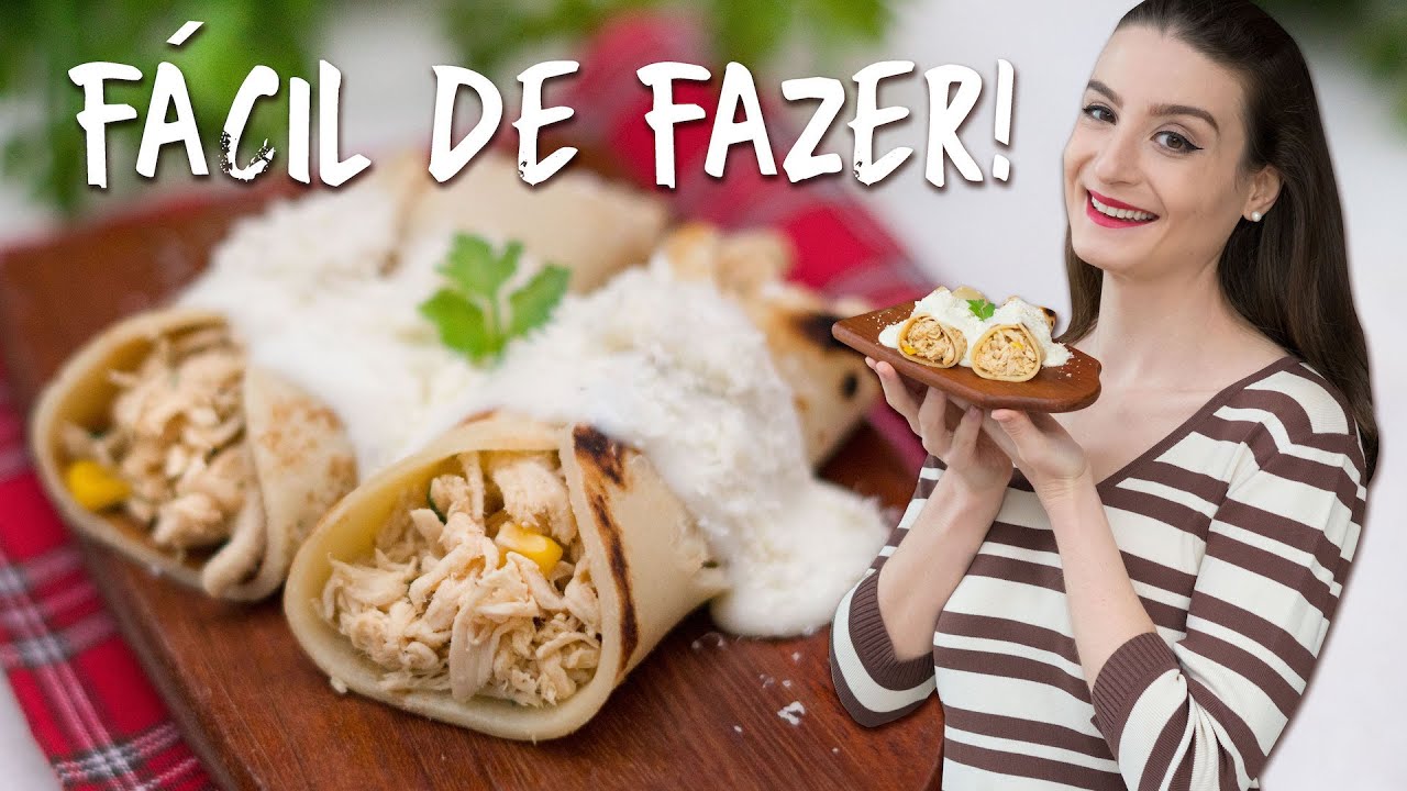 PANQUECA CREMOSA DE FRANGO (com Molho Branco)- Cozinha do Bom Gosto - Gabi Rossi