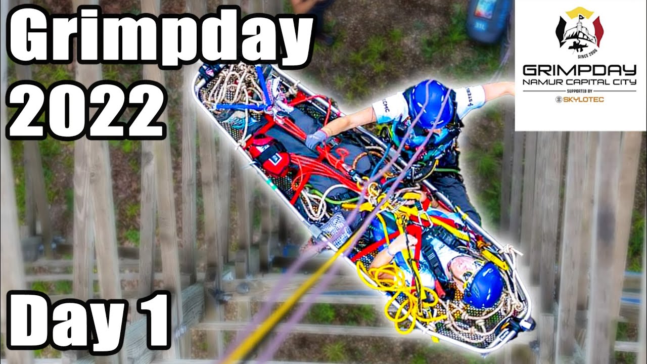 Grimpday 2022 — Соревнования по спасению на веревке, день 1
