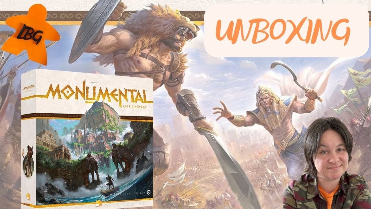 Monumental - Lost Kingdoms (unboxing)