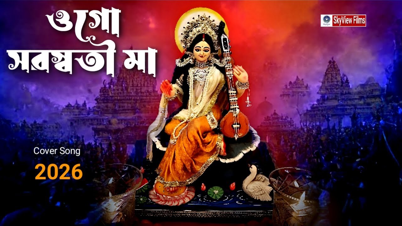 ওগো সরস্বতী মা||Saraswati Vandana Cover Song 2026||Basanta Panchami Special||Ogo Saraswati Ma