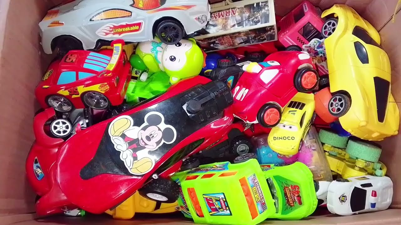 Disney Pixar Cars Unboxing Review | Lightning McQueen, Tow Mater, Chick Hicks, Sally Carrera, Cruz