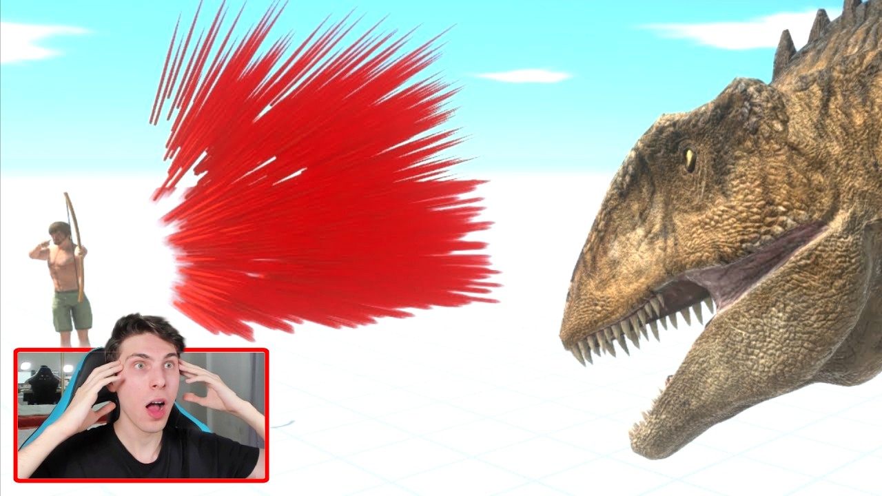 OP DIOS ARQUERO VS TODAS LAS UNIDADES - ANIMAL REVOLT BATTLE SIMULATOR