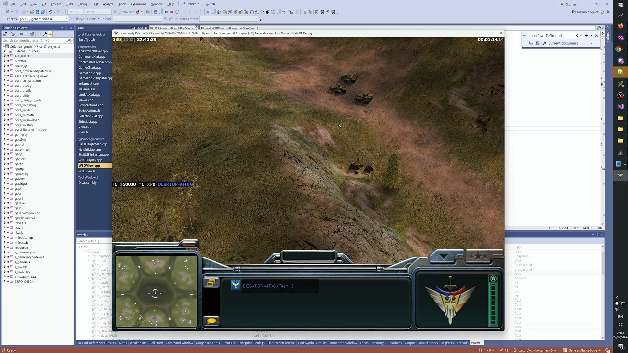 Let's fix Generals Zero Hour 1257 - Fix Replay Player Camera problems 2