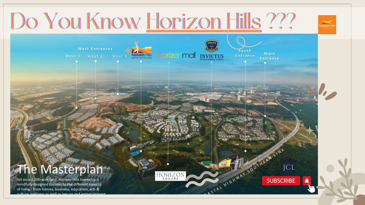 Do You Know Horizon HIlls ? Iskandar Puteri