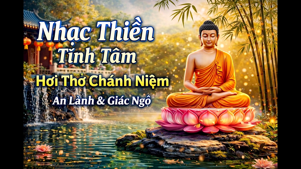 Nhạc Thiền Tĩnh Tâm – Hơi Thở Chánh Niệm | An Lành & Giác Ngộ