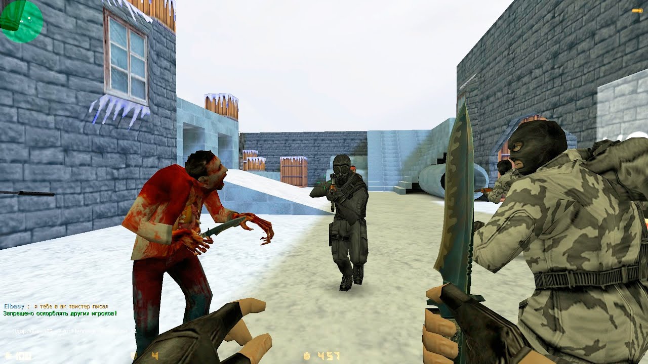 Counter-Strike 1.6: [ZM] AMXPLAY | Zombie DeathMatch
