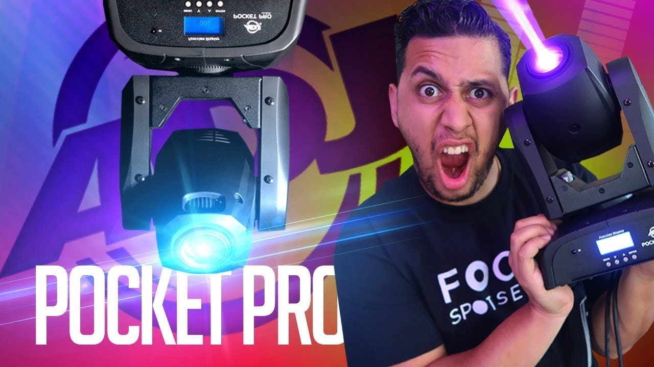 Product Spotlight: NEW ADJ Pocket Pro | Small (yet) Powerful Moving Head Mobile DJ Light
