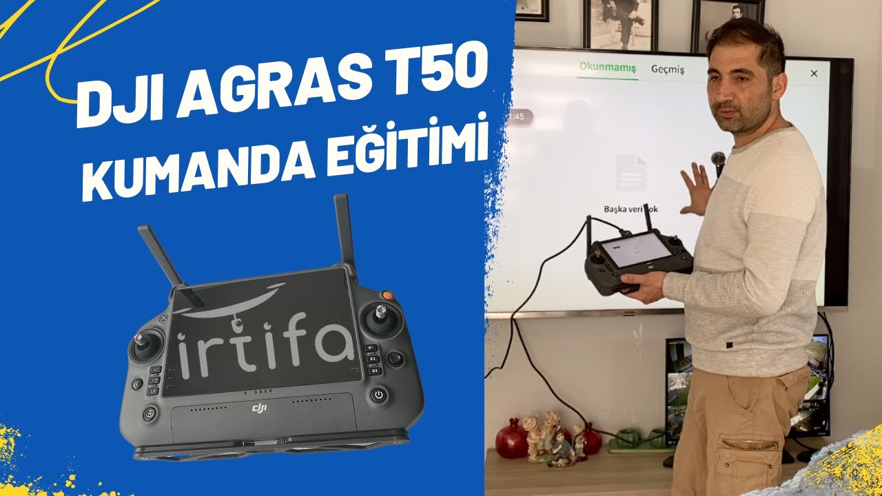 DJI AGRAS T50 KUMANDA EĞİTİMİ