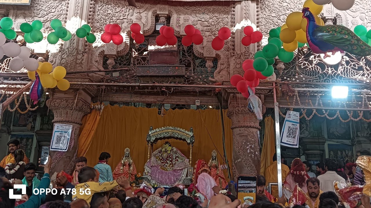 श्री लाड़ली जी महाराज के दिव्य दर्शन।❤️🙌  #बरसाना #राधारानी #लाड़लीजी  #BrajDham #Barsana #RadhaRani