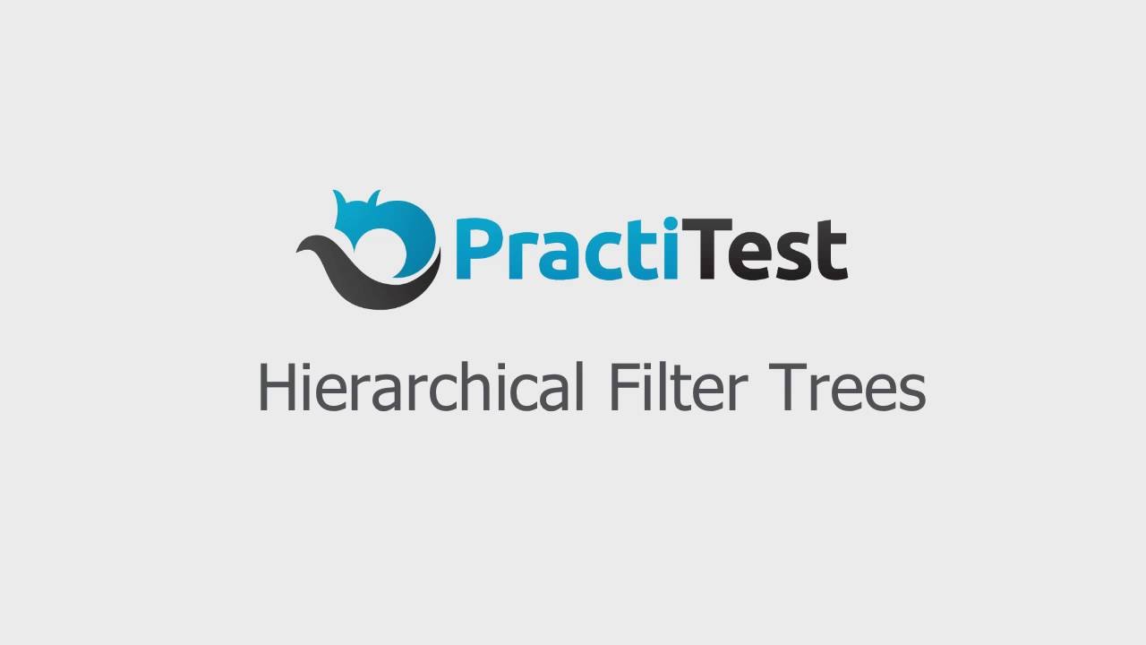 PractiTest Hierarchical Filter Tree feature tutorial