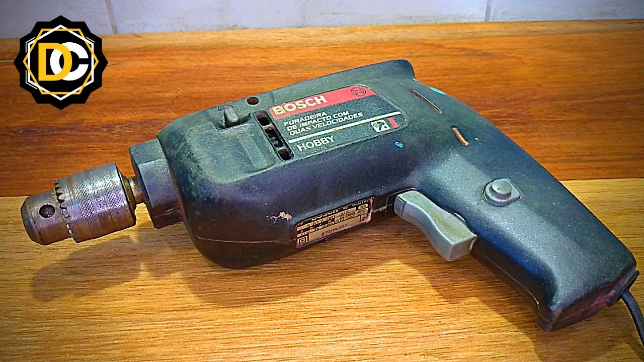 Старая дрель Bosch Hobby Drill - Ремонт | Workshop DC