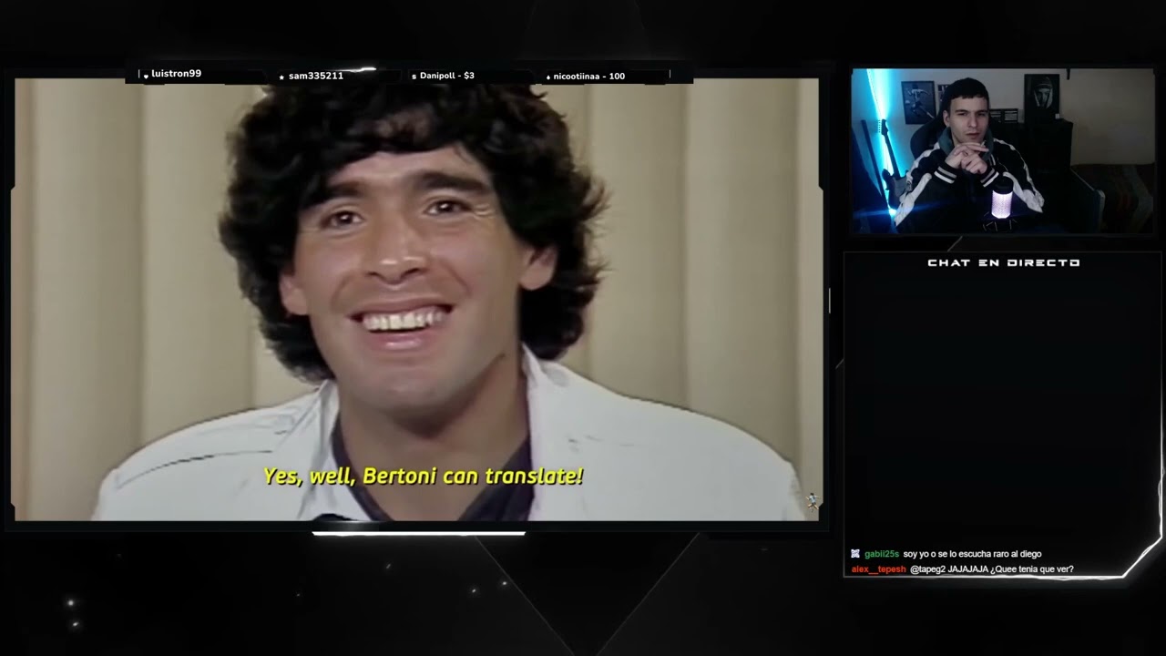 Vemos en directo el mejor documental de Maradona