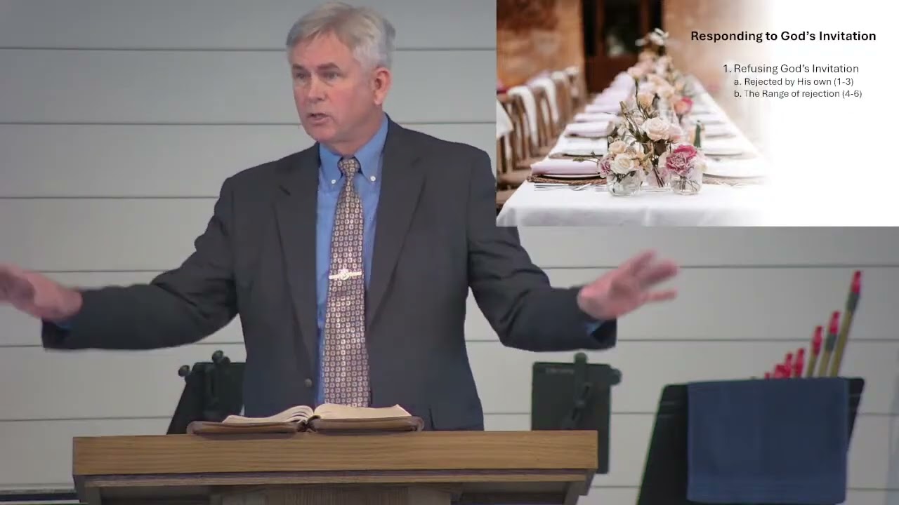 The Parable of the Wedding Feast – Matthew 22:1-14 (Russell McGee)