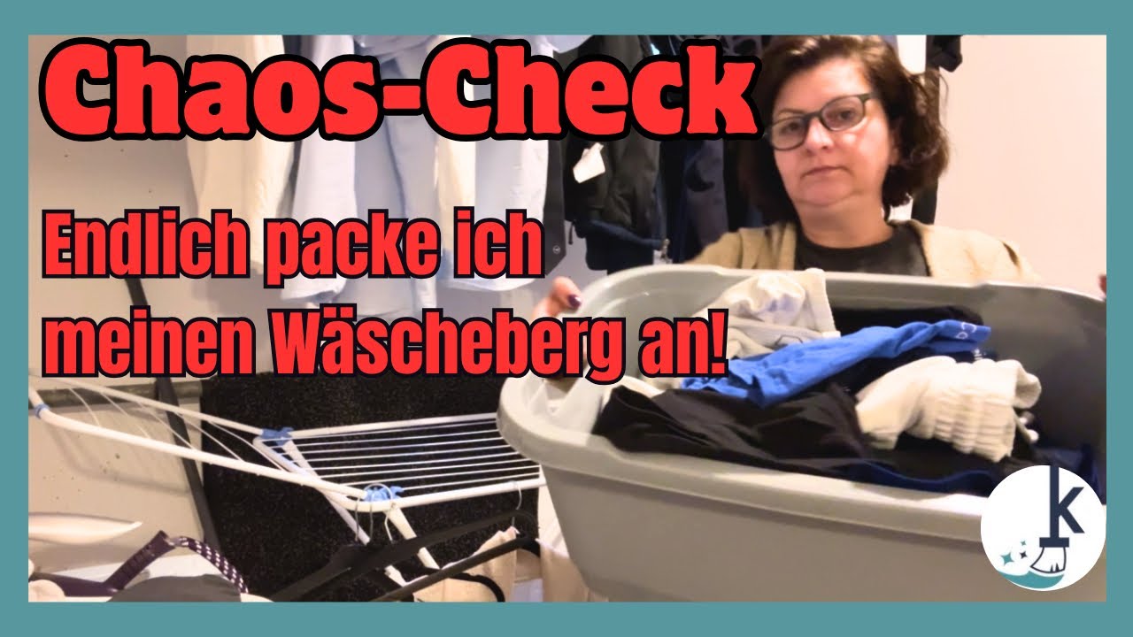 Chaos-Check: Endlich packe ich meinen Wäscheberg an 🧺