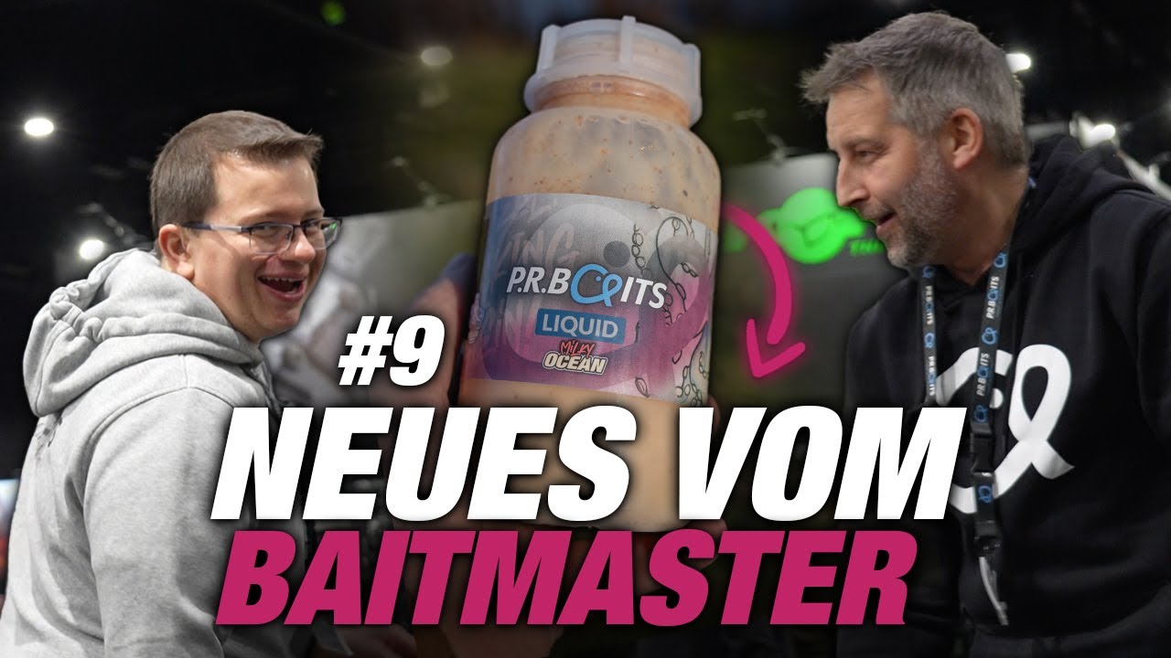 Neues vom Baitmaster # 9 | Messe-Rundgang mit Team 🏃 | PVA Sticks zum Karpfenangeln 🎣  | P.R. Baits