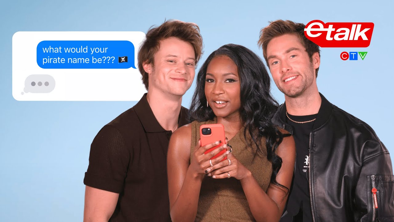 'Outer Banks' Cast Texts Their Fans | Etalk