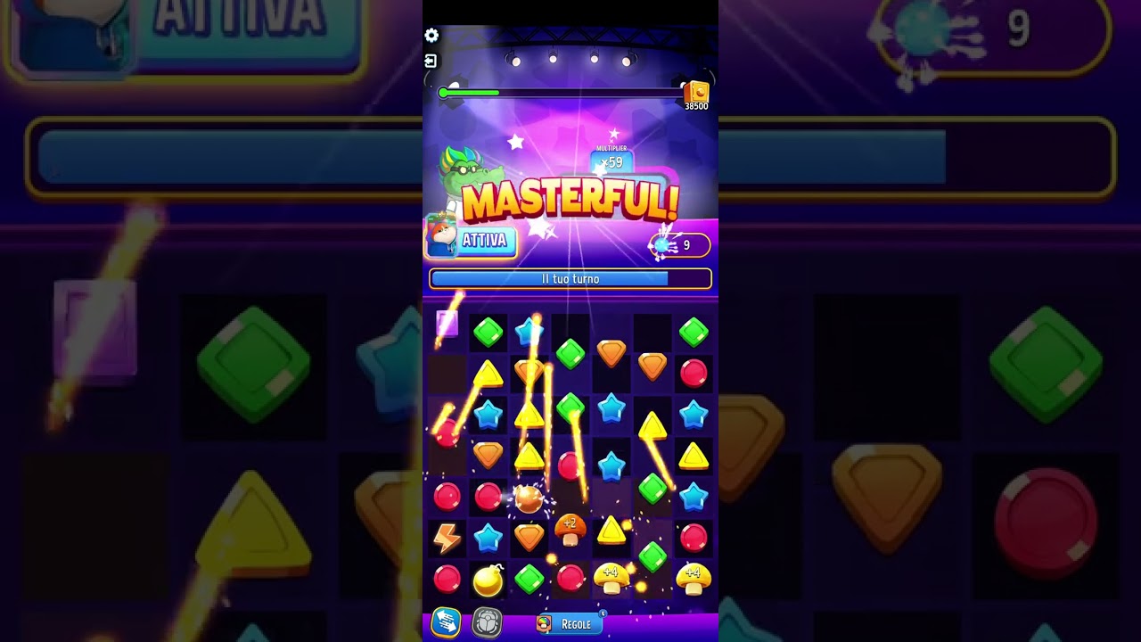Perfect Heist Mighty Mushrooms 38500 Match Masters SOLO 