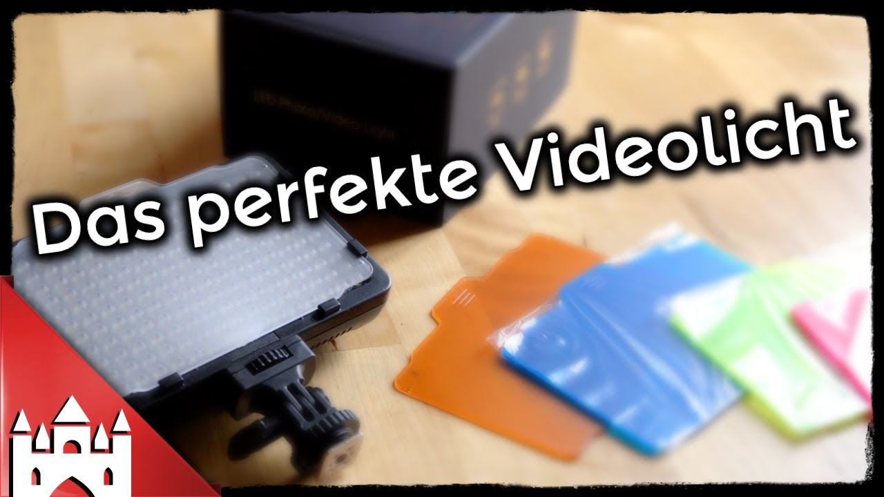 Fotolicht | Videolicht f&uuml;r DSLR und Systemkamera | Neewer | ESDDI | LED Leuchte