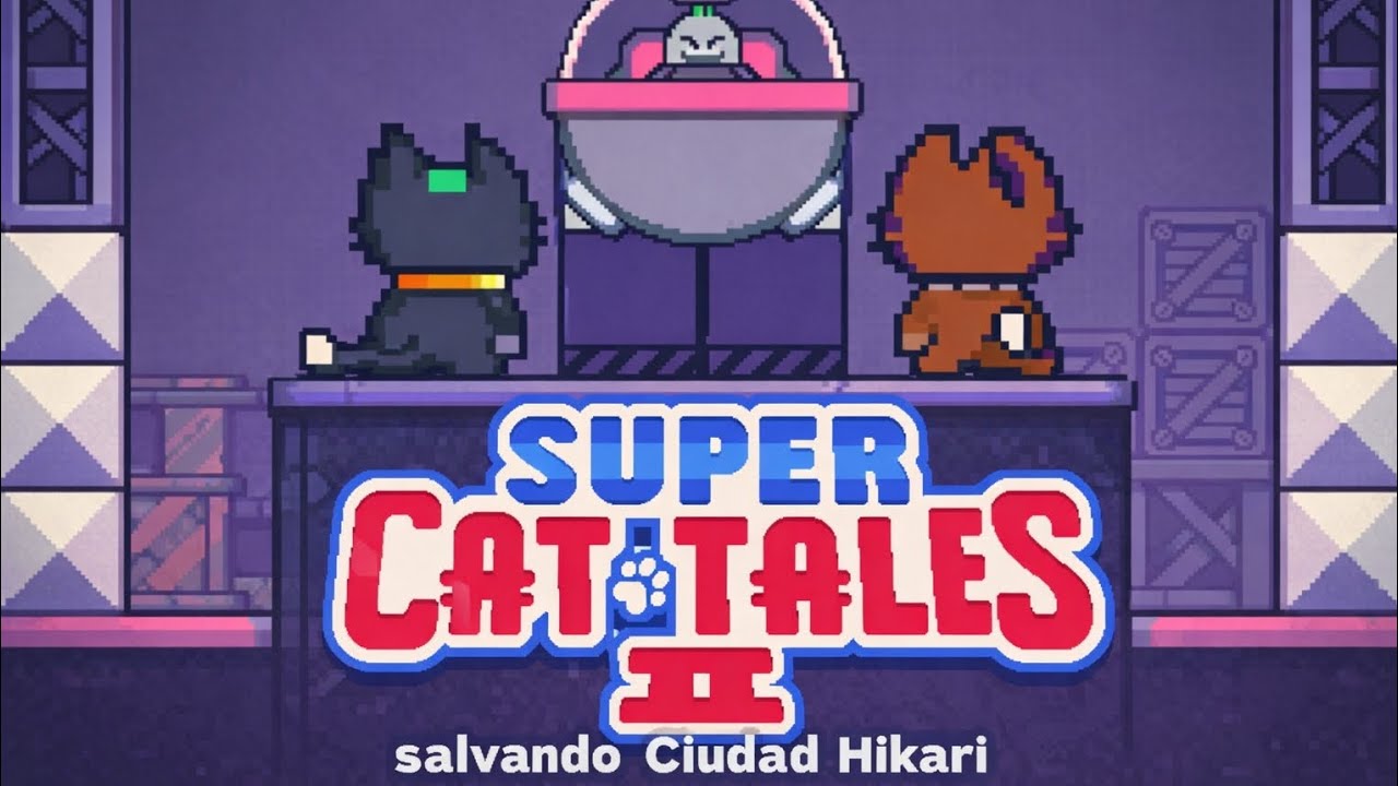 SUPER CAT TALES II SALVANDO CIUDAD HIKARI,Conozco a Mcmeow 