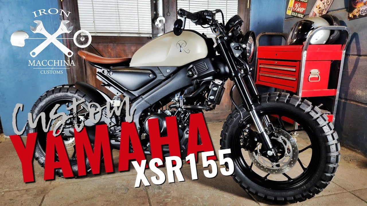 Custom Yamaha XSR 155 - Scram bob!