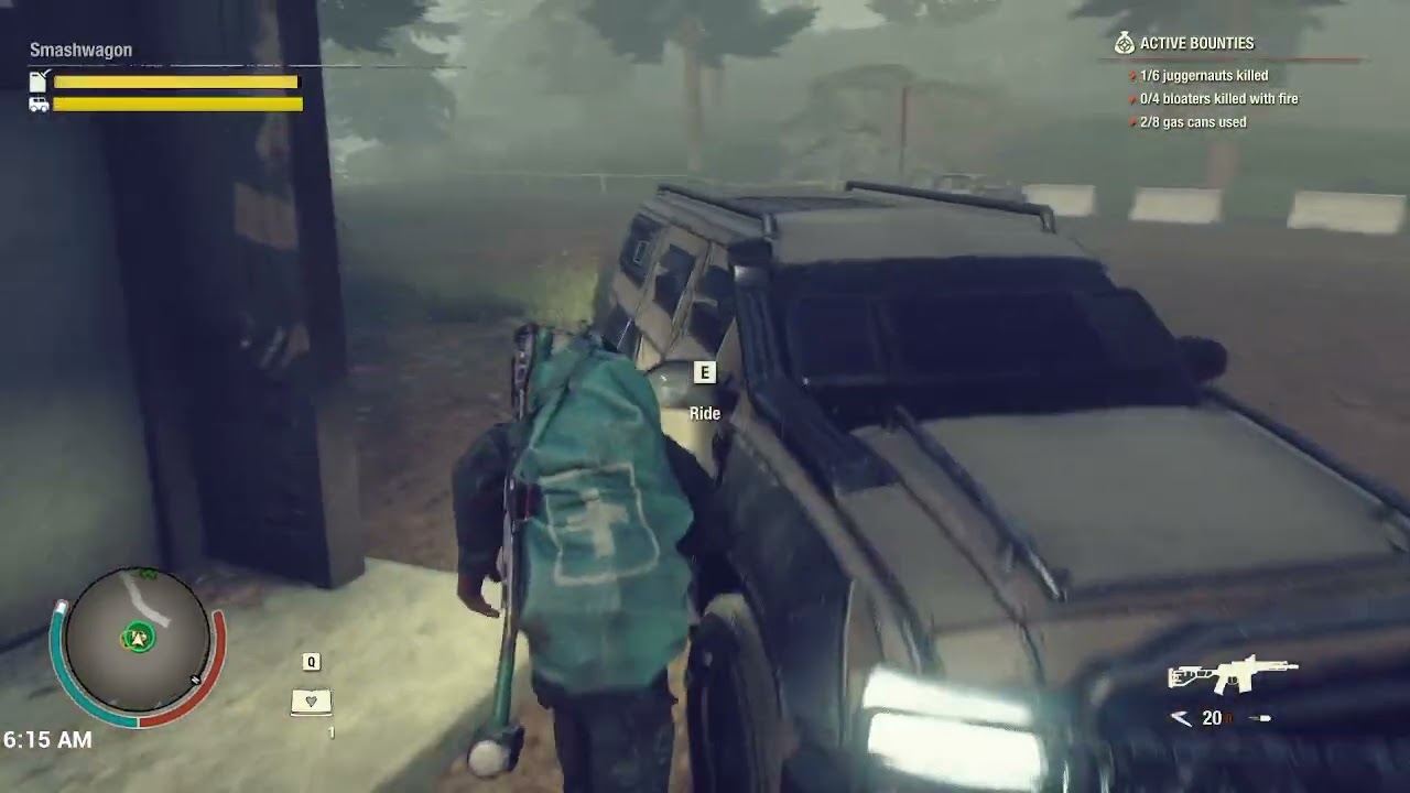 lets play state of decay 2 wheel of names pt8 100 days chellange no commentary