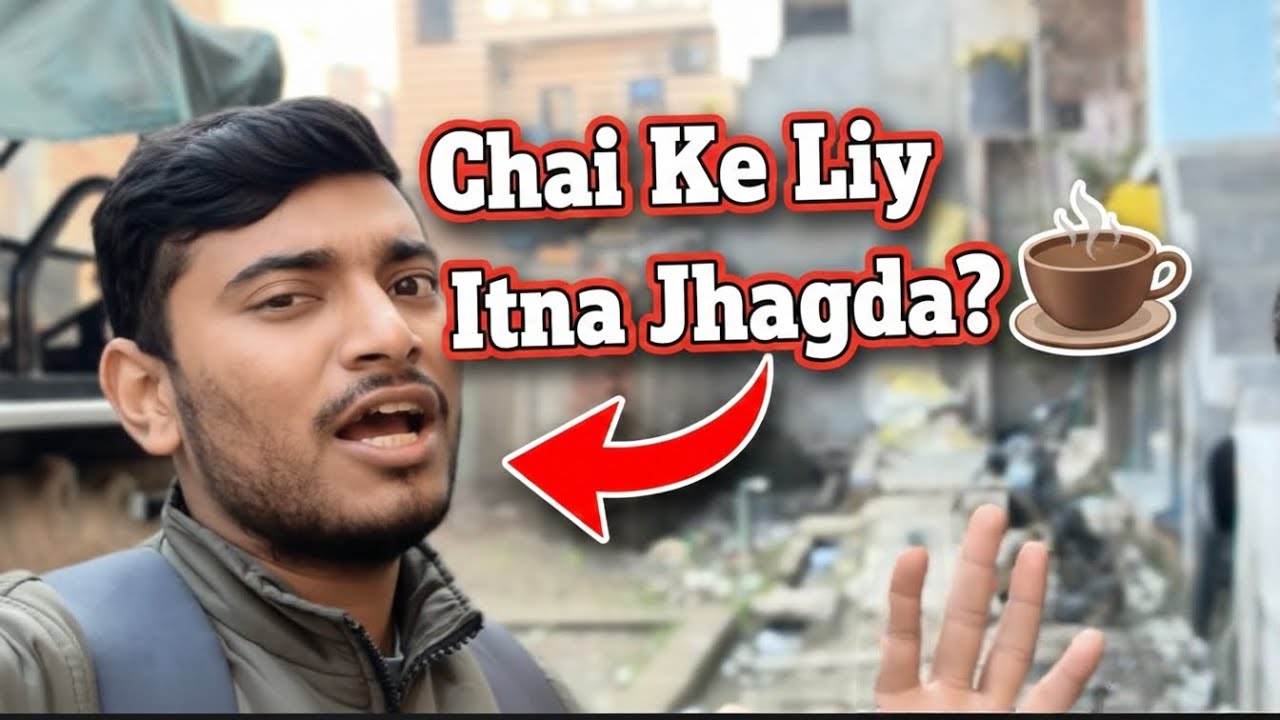 Chai Ke Liye Itna Jhagda? ☕😂 | Mangolpuri Katran Market Site Vlog