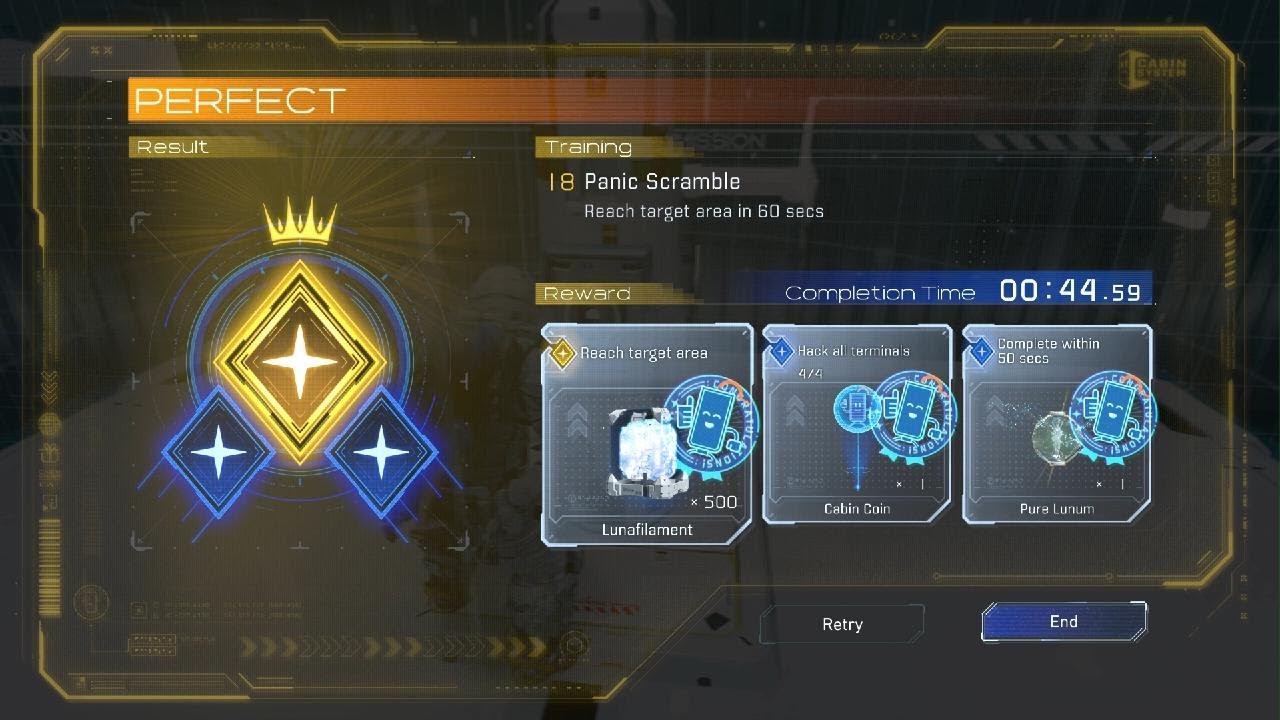 PRAGMATA - Panic Scramble (Training Simulation 18) Guide Perfect Run All Rewards PS5