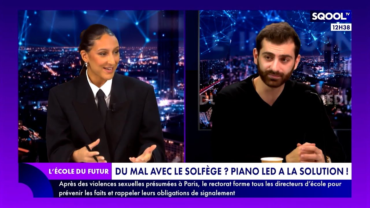 L'École du Futur (29/01/2026) - Piano LED : apprendre le piano autrement