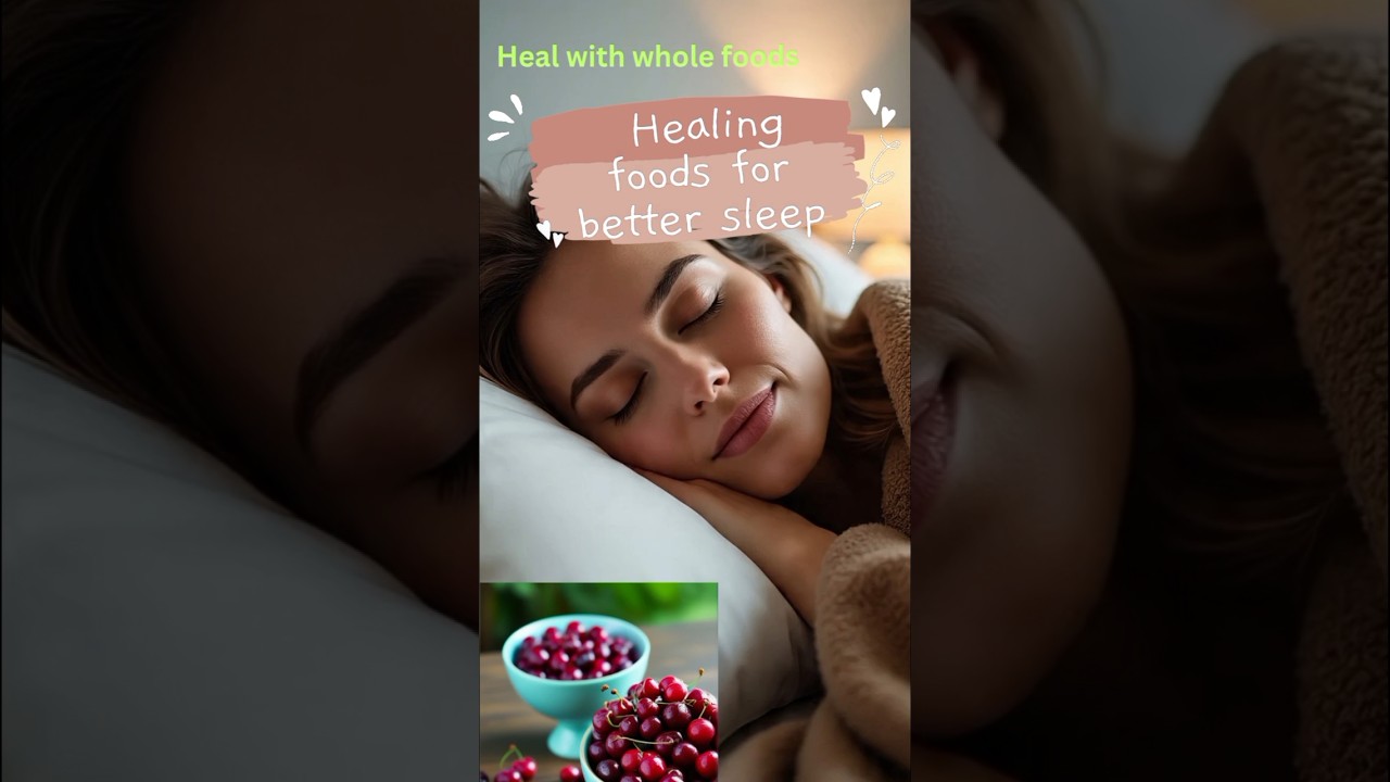 😴✨ Healing Foods for Better Sleep &mdash; Eat Your Way to Restful Nights! 🌙#facts #healthyeating