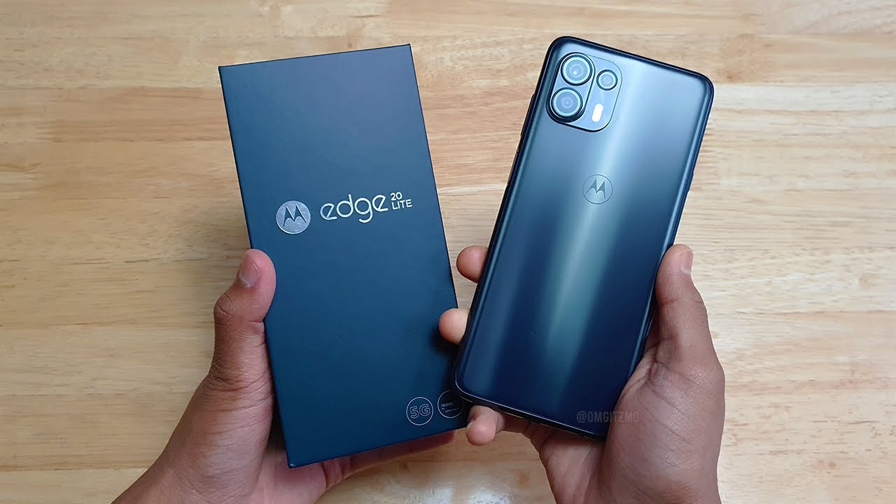 Motorola Edge 20 Lite Unboxing & Walkthrough!