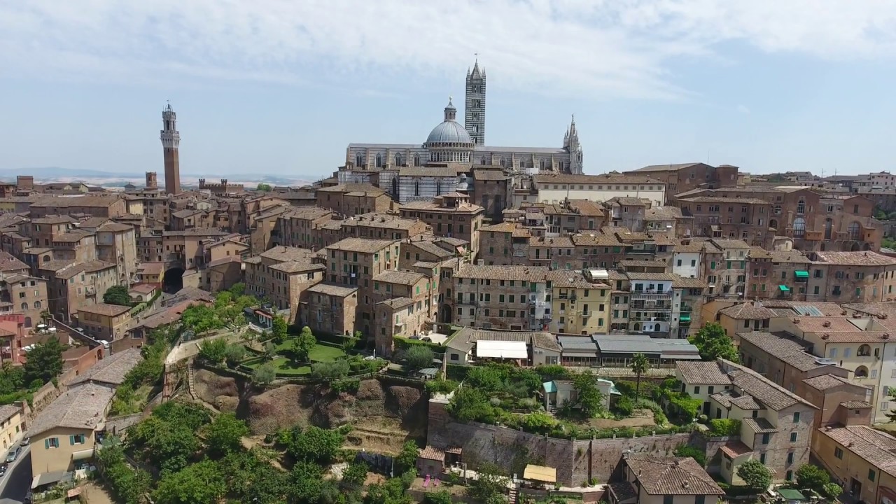 ITALY 4k Drone Footage (Siena, Italy)