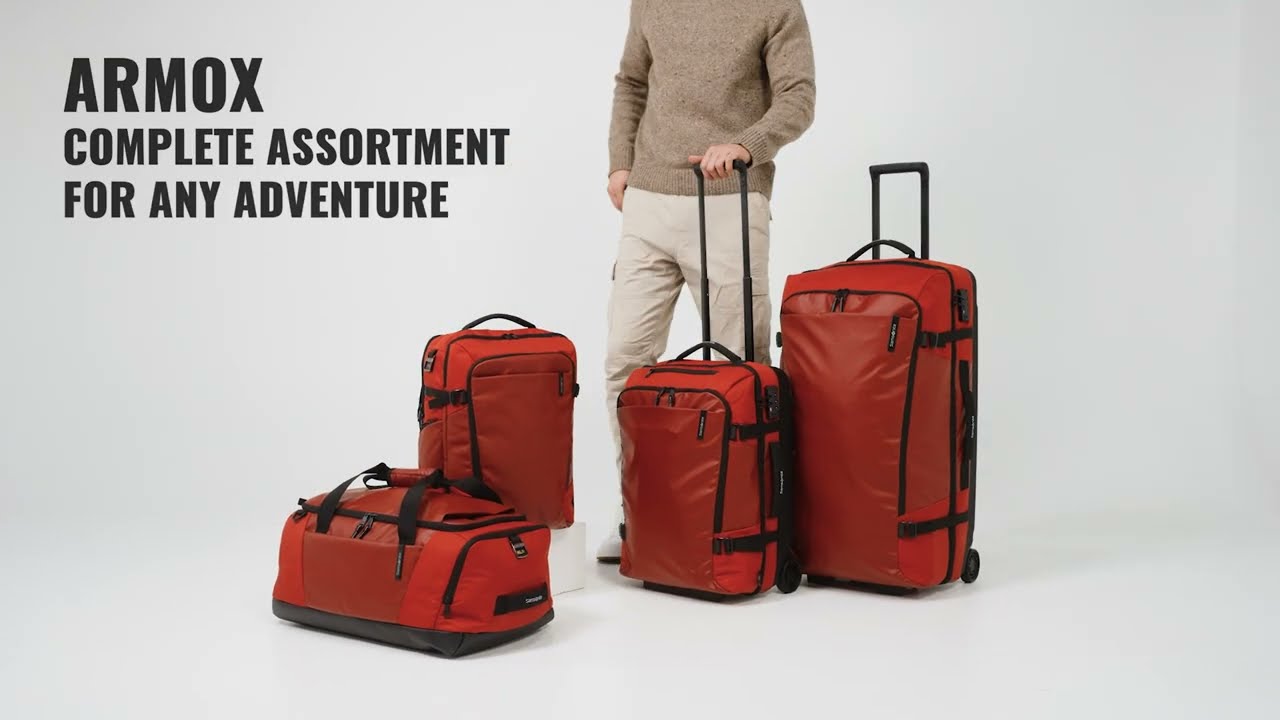 Review Samsonite Armox - Duffle on wheels with a minimalist design