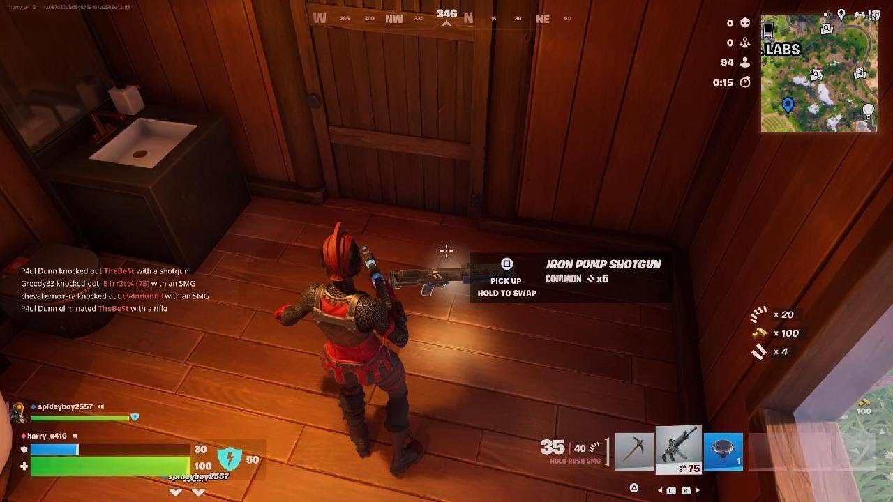 I played fortnite