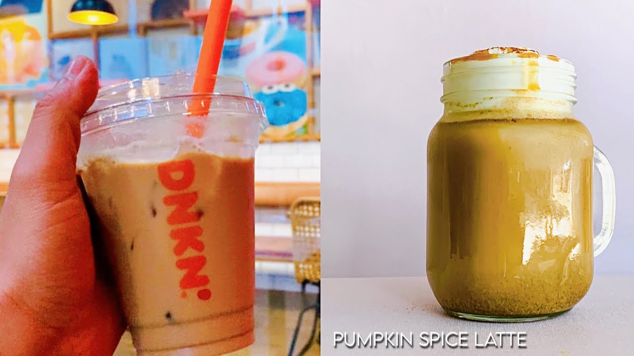 DIY: Dunkin Pumpkin Spice Latte At Home