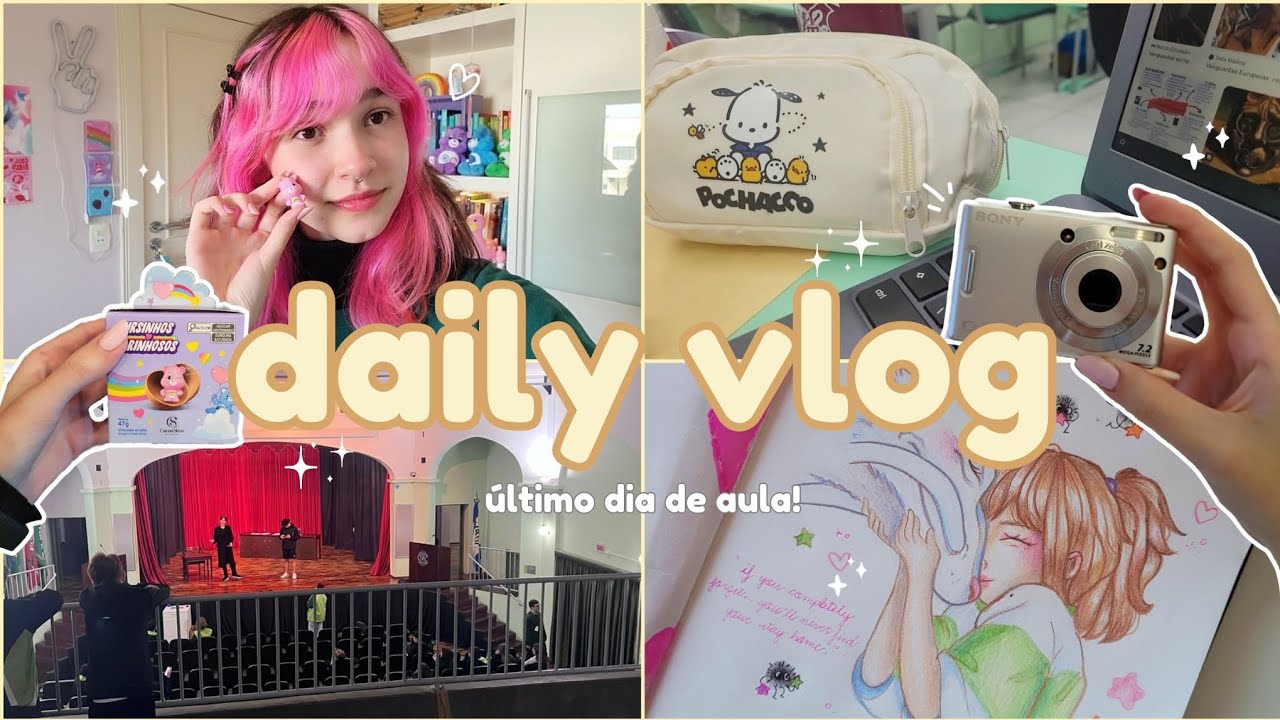 ⭐️ VLOG: último dia de aula! | teatro, shopping, comprinhas...