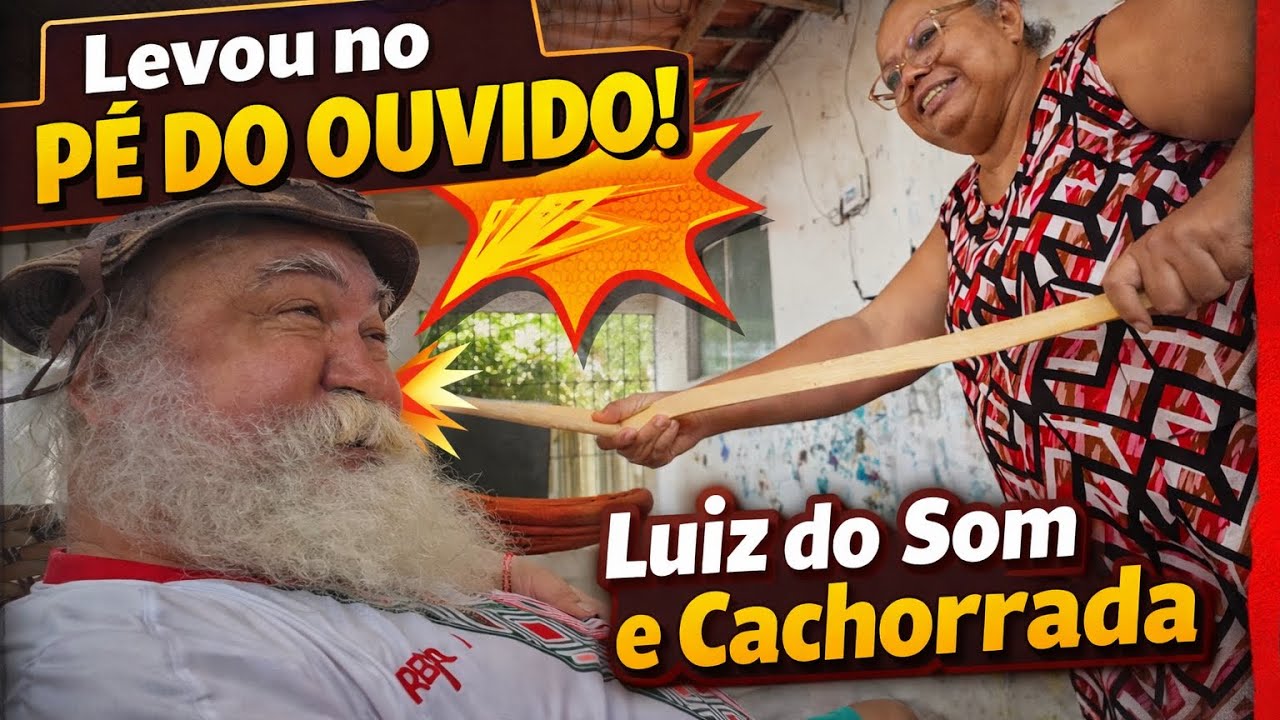 DONA ZAZA TIROU O GESSO E VOLTOU A ATIVA | LUIZ DO SOM E CACHORRADA 