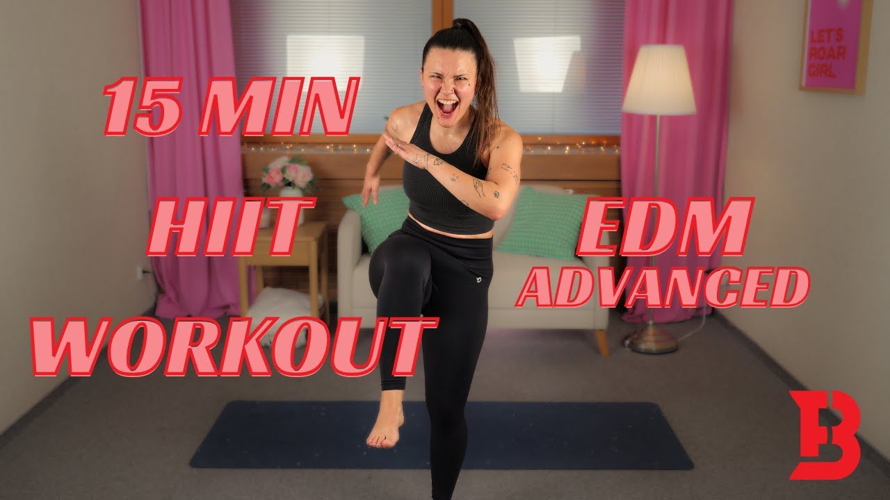15 MIN HIIT WORKOUT ⚡️ | Full Body | Advanced | EDM | Femme Beast